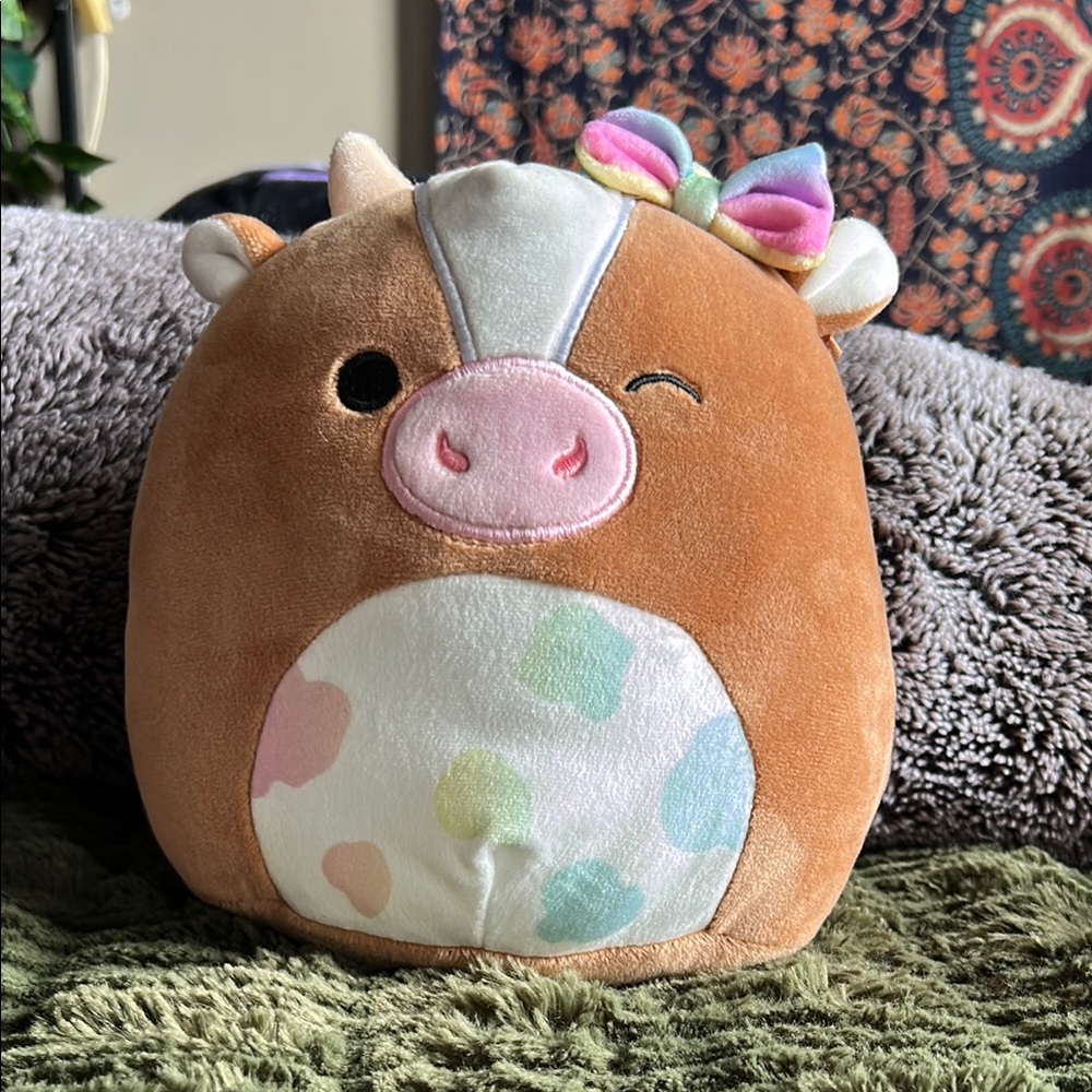 Griella Cow Squishmallow 7.5” NWOT